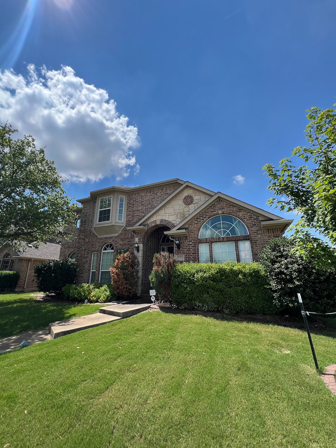 Full Exterior House Wash in Frisco, TX