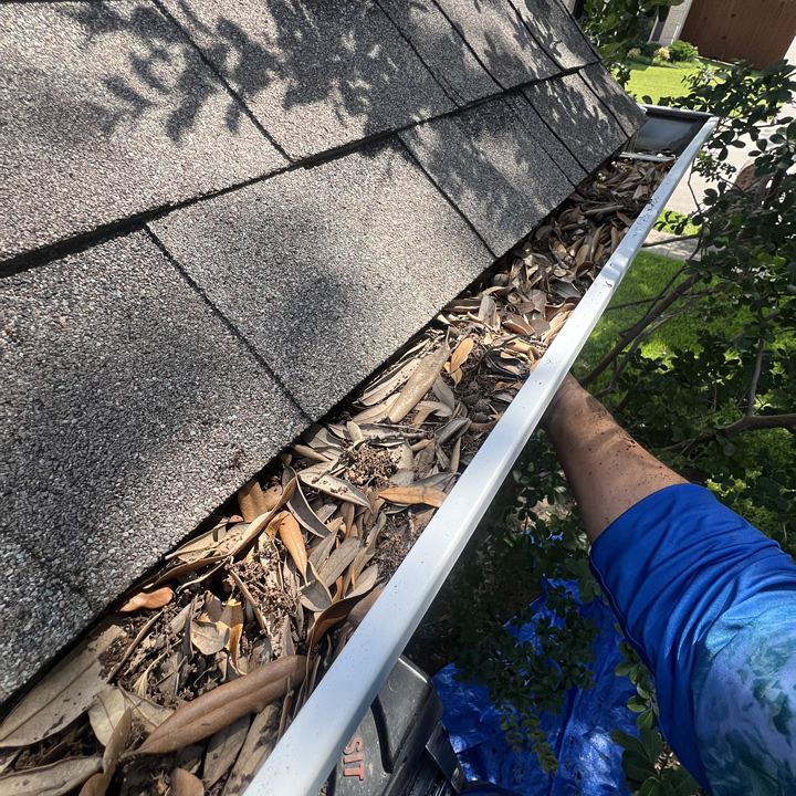 Gutter before
