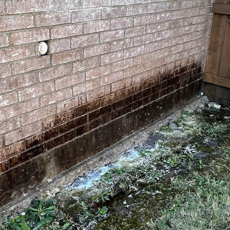 House washing before