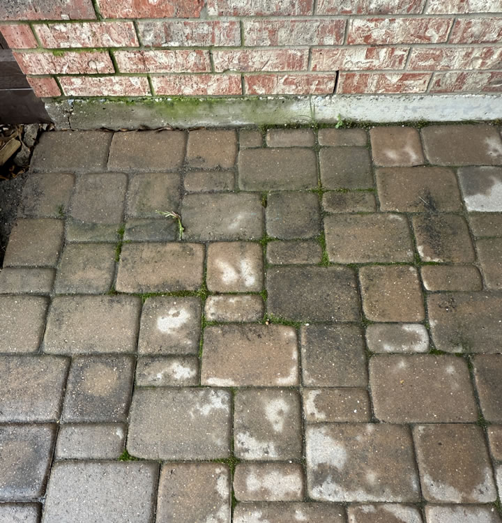 paver before