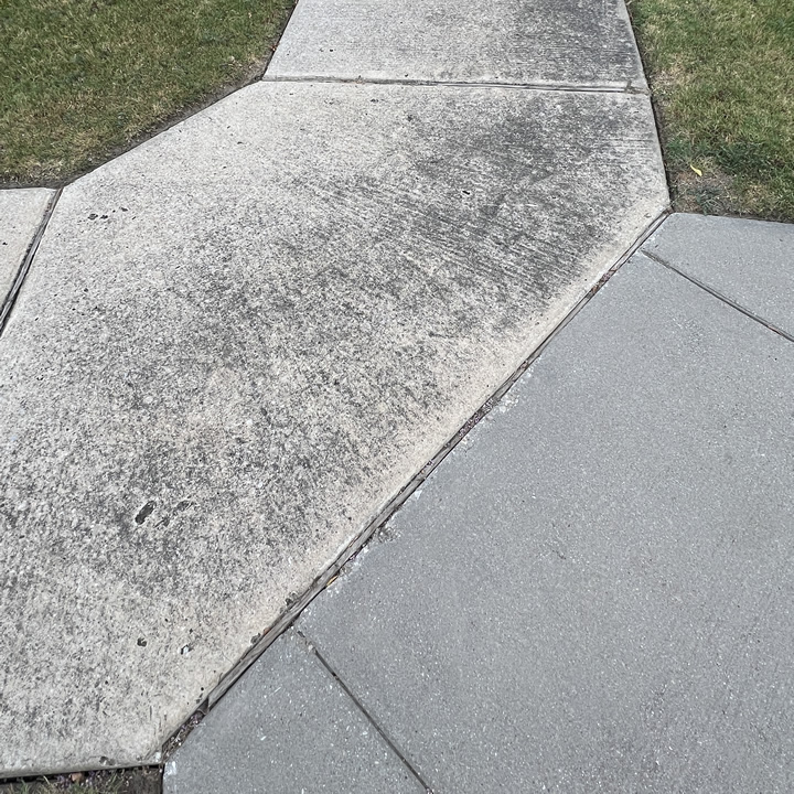 Sidewalk before